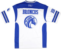 Big Boy Fayetteville State Broncos S14 Mens Football Jersey [White]