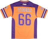 Big Boy Edward Waters Tigers S14 Mens Football Jersey [Orange]