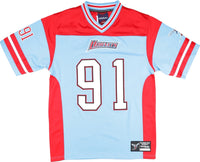Big Boy Delaware State Hornets S14 Mens Football Jersey [Sky Blue]
