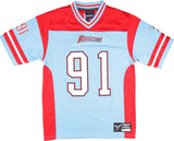 Big Boy Delaware State Hornets S14 Mens Football Jersey [Sky Blue]