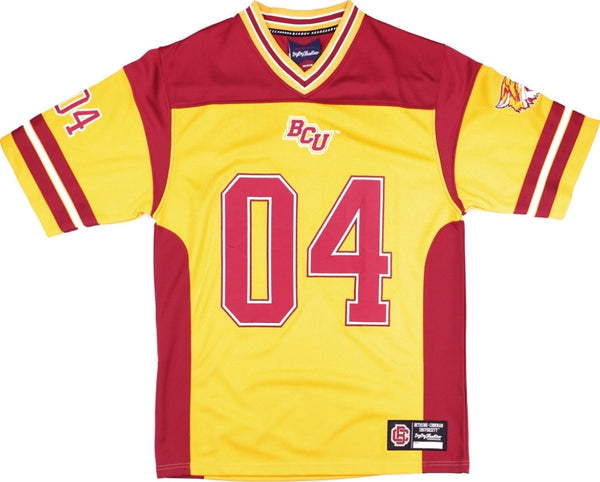 Big Boy Bethune-Cookman Wildcats S14 Mens Football Jersey [Gold]