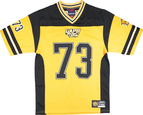 Big Boy Arkansas At Pine Bluff Golden Lions S14 Mens Football Jersey [Gold]