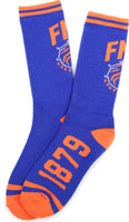 Big Boy Florida Memorial Lions S5 Mens Athletic Socks [Royal Blue]