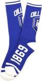 Big Boy Dillard Bleu Devils S5 Mens Athletic Socks [Royal Blue]