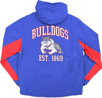 Big Boy Tougaloo Bulldogs S8 Mens Windbreaker Jacket [Royal Blue]