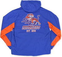Big Boy Savannah State Tigers S8 Mens Windbreaker Jacket [Royal Blue]