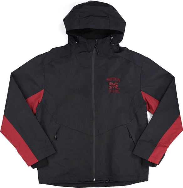 Big Boy Morehouse Maroon Tigers S8 Mens Windbreaker Jacket [Black]