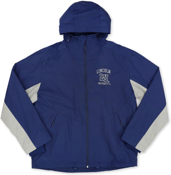 Big Boy Lincoln Blue Tigers S8 Mens Windbreaker Jacket [Navy Blue]