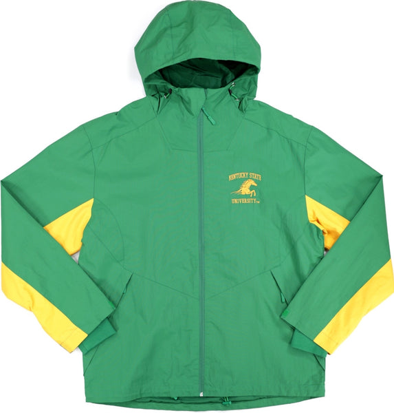 Big Boy Kentucky State Thorobreds S8 Mens Windbreaker Jacket [Green]