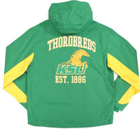 Big Boy Kentucky State Thorobreds S8 Mens Windbreaker Jacket [Green]