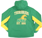 Big Boy Kentucky State Thorobreds S8 Mens Windbreaker Jacket [Green]
