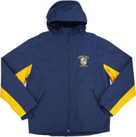 Big Boy Johnson C. Smith Golden Bulls S8 Mens Windbreaker Jacket [Navy Blue]