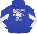 Big Boy Fayetteville State Broncos S8 Mens Windbreaker Jacket [Royal Blue]
