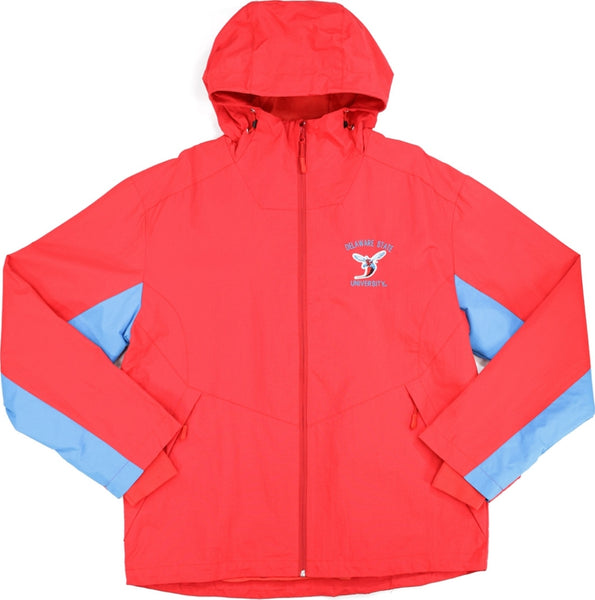 Big Boy Delaware State Hornets S8 Mens Windbreaker Jacket [Red]