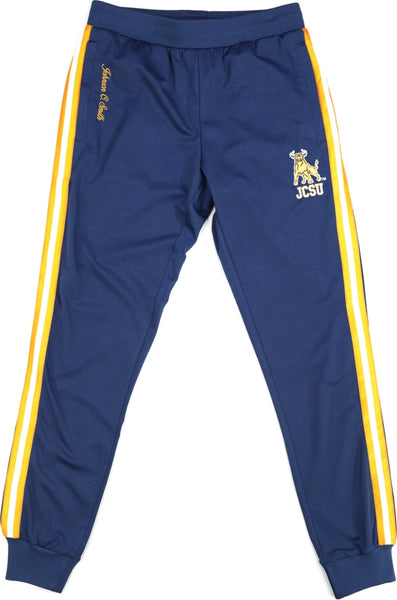 Big Boy Johnson C. Smith Golden Bulls S6 Mens Jogging Suit Pants [Navy Blue]