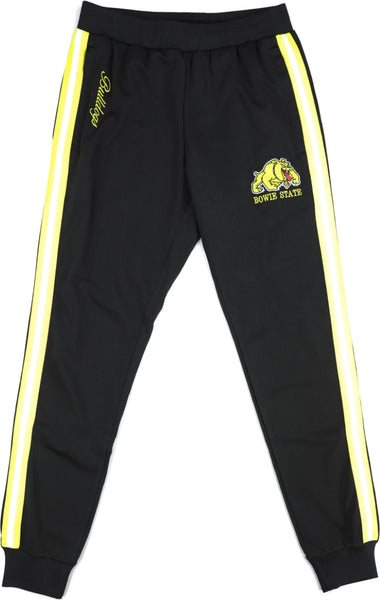 Big Boy Bowie State Bulldogs S6 Mens Jogging Suit Pants [Black]
