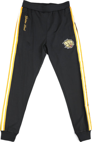 Big Boy Arkansas At Pine Bluff Golden Lions S6 Mens Jogging Suit Pants [Black]