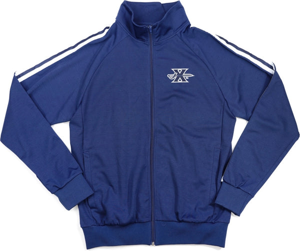 Big Boy Xavier Musketeers S6 Mens Jogging Suit Jacket [Navy Blue]