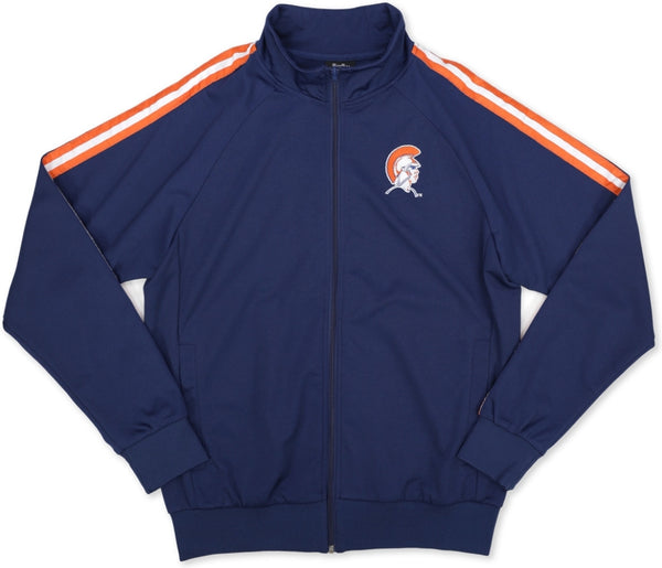 Big Boy Virginia State Trojans S6 Mens Jogging Suit Jacket [Navy Blue]