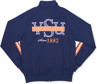 Big Boy Virginia State Trojans S6 Mens Jogging Suit Jacket [Navy Blue]