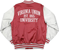 Big Boy Virginia Union Panthers S7 Light Weight Mens Baseball Jacket [Maroon]