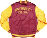 Big Boy Shaw Bears S7 Light Weight Mens Baseball Jacket [Maroon]