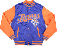 Big Boy Savannah State Tigers S7 Light Weight Mens Baseball Jacket [Royal Blue]