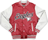 Big Boy North Carolina Central Eagles S7 Light Weight Mens Baseball Jacket [Maroon]
