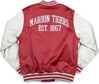 Big Boy Morehouse Maroon Tigers S7 Light Weight Mens Baseball Jacket [Maroon]