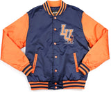 Big Boy Langston Lions S7 Light Weight Mens Baseball Jacket [Navy Blue]
