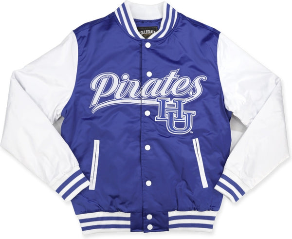 Big Boy Hampton Pirates S7 Light Weight Mens Baseball Jacket [Royal Blue]