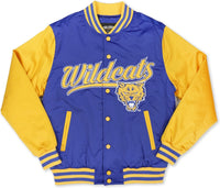 Big Boy Fort Valley State Wildcats S7 Light Weight Mens Baseball Jacket [Royal Blue]