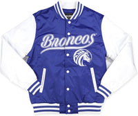 Big Boy Fayetteville State Broncos S7 Light Weight Mens Baseball Jacket [Royal Blue]