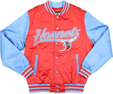 Big Boy Delaware State Hornets S7 Light Weight Mens Baseball Jacket [Red]