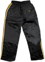 Big Boy Alpha Phi Alpha Divine 9 Mens Jogging Suit [Black/Old Gold]