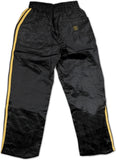 Big Boy Alpha Phi Alpha Divine 9 Mens Jogging Suit [Black/Old Gold]