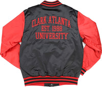Big Boy Clark Atlanta Panthers S7 Light Weight Mens Baseball Jacket [Black]