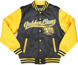 Big Boy Arkansas At Pine Bluff Golden Lions S7 Light Weight Mens Baseball Jacket [Black]