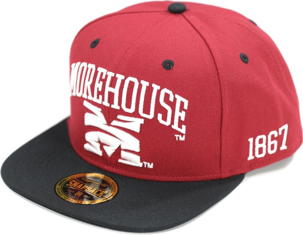 Big Boy Morehouse Maroon Tigers S144 Mens Snapback Cap [Maroon]