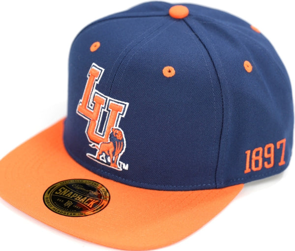 Big Boy Langston Lions S144 Mens Snapback Cap [Navy Blue]