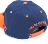 Big Boy Langston Lions S144 Mens Snapback Cap [Navy Blue]