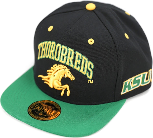 Big Boy Kentucky State Thorobreds S144 Mens Snapback Cap [Black]