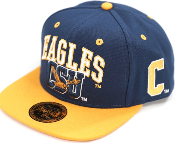 Big Boy Coppin State Eagles S144 Mens Snapback Cap [Navy Blue]
