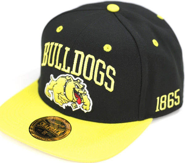 Big Boy Bowie State Bulldogs S144 Mens Snapback Cap [Black - Adjustable Size]