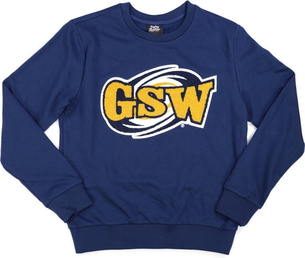 Big Boy Georgia Southwestern State Hurricanes S4 Mens Sweatshirt [Navy Blue]