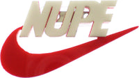 Kappa Alpha Psi - Nupe Acrylic Symbol Pin [White/Red]