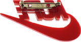 Kappa Alpha Psi - Nupe Acrylic Symbol Pin [White/Red]