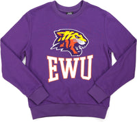 Big Boy Edward Waters Tigers S4 Mens Sweatshirt [Purple]