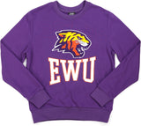 Big Boy Edward Waters Tigers S4 Mens Sweatshirt [Purple]