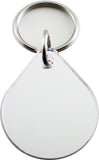 Mason Domed Crest Key Chain [Silver]